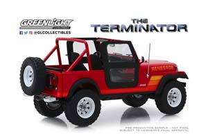 JEEP CJ-7 RENEGADE 4Х4 1983 RED | ДЖИП РЕНЕГАД С ФИГУРКОЙ САРЫ КОННОР 1983 (ИЗ К/Ф ТЕРМИНАТОР) — фото 2