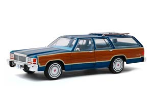 FORD LTD COUNTRY SQUIRE 1979 MIDNIGHT BLUE/WOOD