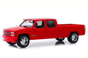 CHEVROLET 3500 CREW CAB SILVERADO 1997 VICTORY RED
