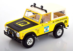 FORD BRONCO REBELLE RALLY ROAMING WOLVES 1969 YELLOW WHITE