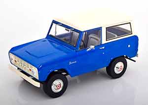FORD BRONCO 1966 BLUE WHITE