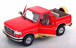 FORD BRONCO EDDIE BAUER EDITION 1994 RED CREME — фото 3