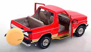 FORD BRONCO EDDIE BAUER EDITION 1994 RED CREME — фото 4