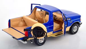 FORD BRONCO EDDIE BAUER EDITION 1996 BLUE CREME — фото 3