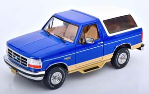 FORD BRONCO EDDIE BAUER EDITION 1996 BLUE CREME
