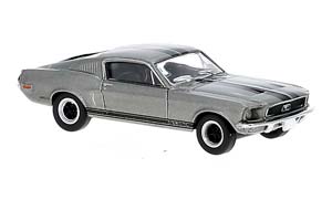 FORD MUSTANG SHELBY GT 350 FASTBACK 1968 / ФОРД МУСТАНГ ШЕЛБИ ГТ 350 ФАСТБЭК СЕРЫЙ