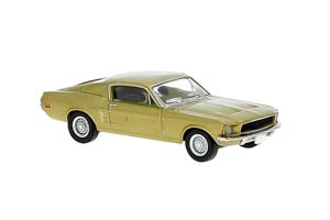 FORD MUSTANG SHELBY GT 350 FASTBACK 1968 ЗОЛОТИСТЫЙ