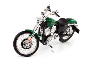 HARLEY-DAVIDSON XL 1200V SEVENTY-TWO 2012 GREEN METALLIC — фото 3
