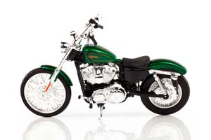 HARLEY-DAVIDSON XL 1200V SEVENTY-TWO 2012 GREEN METALLIC — фото 5