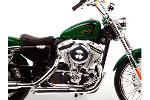 HARLEY-DAVIDSON XL 1200V SEVENTY-TWO 2012 GREEN METALLIC — фото 7