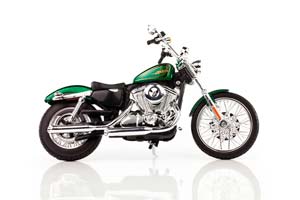 HARLEY-DAVIDSON XL 1200V SEVENTY-TWO 2012 GREEN METALLIC — фото 8