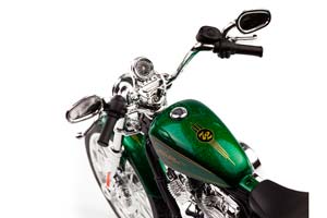 HARLEY-DAVIDSON XL 1200V SEVENTY-TWO 2012 GREEN METALLIC — фото 9