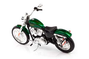HARLEY-DAVIDSON XL 1200V SEVENTY-TWO 2012 GREEN METALLIC — фото 10