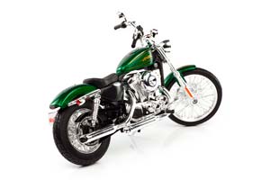 HARLEY-DAVIDSON XL 1200V SEVENTY-TWO 2012 GREEN METALLIC — фото 2