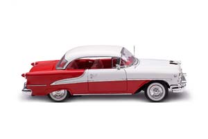 OLDSMOBILE SUPER 88 CONVERTIBLE 1955 КРАСНЫЙ С БЕЛЫМ — фото 9