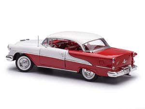 OLDSMOBILE SUPER 88 CONVERTIBLE 1955 КРАСНЫЙ С БЕЛЫМ — фото 11
