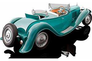 BUGATTI TYP 41 ROYALE ROADSTER ESDERS GREEN / БУГАТТИ ТИП 41 ЭСДЕРС ЗЕЛЕНЫЙ — фото 2