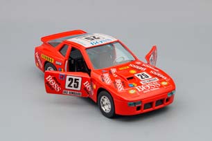 PORSCHE 924 TURBO GR.2 #25 (COD.0199), RED — фото 3