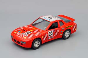 PORSCHE 924 TURBO GR.2 #25 (COD.0199), RED — фото 1