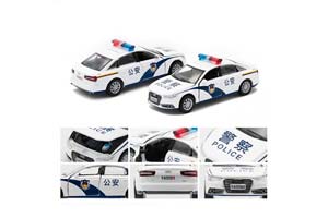 AUDI A6 CHINESE POLICE (2008) (ДЛИНА МОДЕЛИ 6-10 СМ)