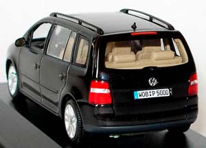 VW VOLKSWAGEN TOURAN 2003 ЧЕРНЫЙ МЕТАЛЛИК — фото 3