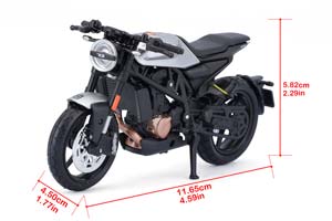 HUSQVARNA VITPILEN 701 2018 ЧЕРНЫЙ С СЕРЕБРИСТЫМ — фото 3