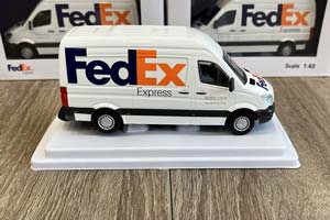 MERCEDES SPRINTER FEDEX 2009 WHITE / МЕРСЕДЕС ФЕДЕКС БЕЛЫЙ — фото 3