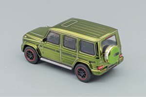 MERCEDES-BENZ AMG G63, BRILLIANT GREEN METALLIC (ДЛИНА МОДЕЛИ 6-10 СМ) — фото 5