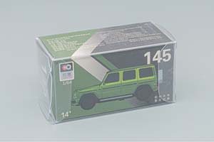 MERCEDES-BENZ AMG G63, BRILLIANT GREEN METALLIC (ДЛИНА МОДЕЛИ 6-10 СМ) — фото 6