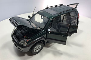 TOYOTA PRADO 120 2012 DARK GREEN — фото 3
