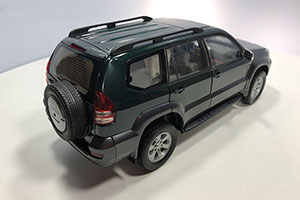 TOYOTA PRADO 120 2012 DARK GREEN — фото 2