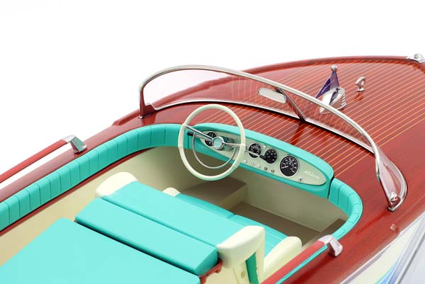 RIVA JUNIOR MOTORBOOT MIT ANHÄNGER 1966 BROWN / CREAM / LIGHT BLUE / РИВА ДЖУНИОР МОТОРБУТ МИТ АНХАНГЕР КОРИЧНЕВЫЙ КРЕМОВЫЙ СВЕТЛЫЙ СИНИЙ СВЕТЛО — фото 5