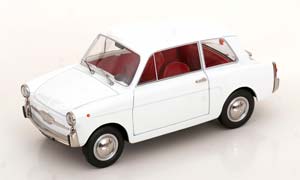 AUTOBIANCHI BIANCHINA 4-DOOR 1962 WHITE / АУТОБИАНЧИ БИАНЧИНА 4-DOOR БЕЛЫЙ