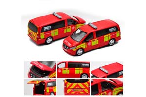 MERCEDES-BENZ VITO UK FIRE COMMAND VEHICLE, RED