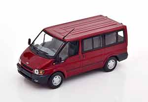 FORD TRANSIT TOURNEO ESTATE 2001 DARKRED-METALLIC