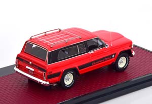 JEEP CHEROKEE CHIEF 1980 RED BLACK — фото 2