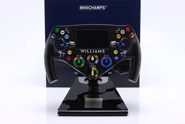 WILLIAMS FW46 #23 FORMULA 1 2024 STEERING WHEEL ALEX ALBON / ВИЛЬЯМС FW46 ФОРМУЛА-1 РУЛЬ АЛЕКС АЛБОН — фото 3