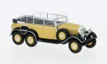 MERCEDES-BENZ G4 1938, BEIGE (ДЛИНА МОДЕЛИ 3-5 СМ)