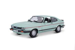 FORD CAPRI (1982), LIGHT GREEN METALLIC