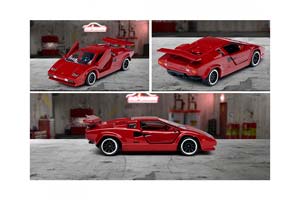 LAMBORGHINI COUNTACH LP400 RED (ДЛИНА МОДЕЛИ 6-10 СМ) — фото 5