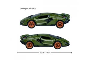 LAMBORGHINI SIAN FKP 37 YEAR 2019 MAT OLIVE GREEN (ДЛИНА МОДЕЛИ 6-10 СМ) — фото 3