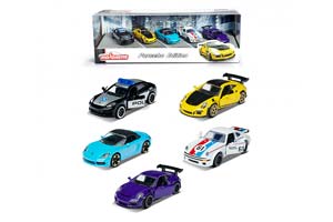 PORSCHE SET 5-CAR GIFT PACK | НАБОР ИЗ 5-ТИ МАШИНОК 1:64 PORSCHE ПОРШЕ В ПОДАРОЧНОЙ УПАКОВКЕ (ДЛИНА МОДЕЛИ 6-10 СМ) — фото 3