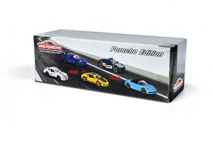 PORSCHE SET 5-CAR GIFT PACK | НАБОР ИЗ 5-ТИ МАШИНОК 1:64 PORSCHE ПОРШЕ В ПОДАРОЧНОЙ УПАКОВКЕ (ДЛИНА МОДЕЛИ 6-10 СМ) — фото 6