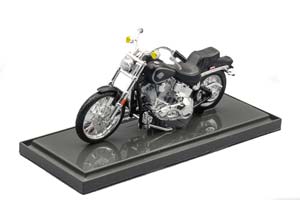 HARLEY DAVIDSON FXST SOFTAIL 1984, MATT BLACK