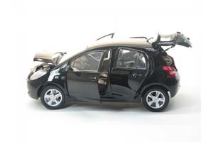 TOYOTA YARIS 2008 ЧЁРНЫЙ — фото 6