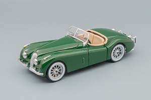 JAGUAR XK120 CABRIOLET 1953, GREEN