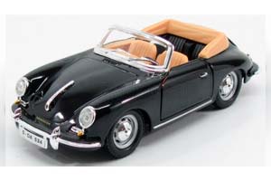 PORSCHE 356B CABRIOLET (1961), BLACK