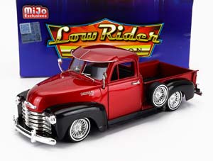 CHEVROLET 3100 PICK-UP LOW RIDER 1953, RED MET BLACK