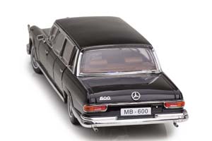 MERCEDES W100 600 PULLMAN LIMOUSINE 1963 BLACK — фото 14