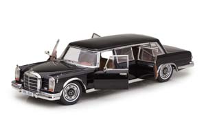 MERCEDES W100 600 PULLMAN LIMOUSINE 1963 BLACK — фото 4
